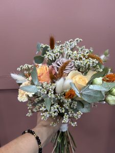 bouquet de mariée terracota